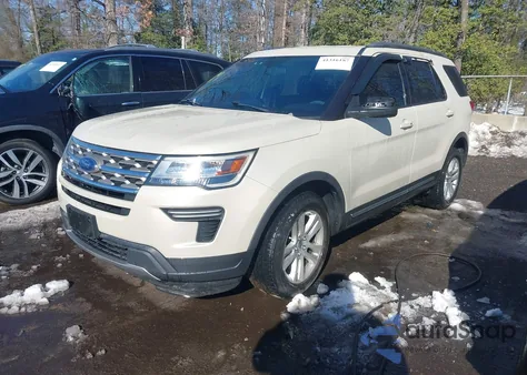 2018 Ford Explorer Xlt z USA, uszkodzony, nr VIN 1FM5K8D81JGA18090